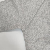 J&M Davidson 羊革 エルボーパッチ 裏起毛 トレーナー スウェット グレー レディース ジェイアンドエムデヴィッドソン【中古】5-1002T∞