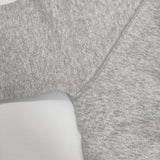 J&M Davidson 羊革 エルボーパッチ 裏起毛 トレーナー スウェット グレー レディース ジェイアンドエムデヴィッドソン【中古】5-1002T∞