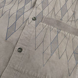 garance et violette ギャランスエトヴィオレット あむう コットン ワンピース グレー レディース【中古】5-0724M∞