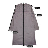 garance et violette ギャランスエトヴィオレット あむう コットン ワンピース グレー レディース【中古】5-0724M∞