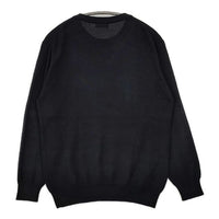 Josephin ジョセフィン カシミヤ シルク クルーネック セーター ニット ブラック レディース【中古】5-1002T∞
