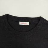 Josephin ジョセフィン カシミヤ シルク クルーネック セーター ニット ブラック レディース【中古】5-1002T∞