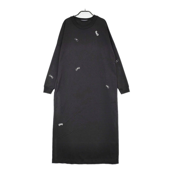 mina perhonen choucho カットソードレス 定価41800円 aca8932 サイズ36 ワンピース 24AW ブラック レディース ミナペルホネン【中古】5-0531M♪