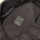 mina perhonen choucho 刺繍 コットン イージーパンツ 定価44000円 aca4603s パンツ 24AW ネイビー レディース ミナペルホネン【中古】5-1106G∞