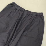 mina perhonen choucho 刺繍 コットン イージーパンツ 定価44000円 aca4603s パンツ 24AW ネイビー レディース ミナペルホネン【中古】5-1106G∞