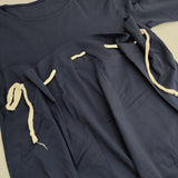 madder madder カットソーワンピース MDOP001-18-01 コットンプルオーバー ワンピース ネイビー レディース マダマダ【中古】5-0712M∞