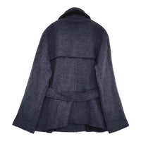 KAPITAL K1410LJ253 サイズ1/S ウールニット ピーコート ネイビー レディース キャピタル【中古】5-0920T♪