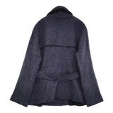 KAPITAL K1410LJ253 サイズ1/S ウールニット ピーコート ネイビー レディース キャピタル【中古】5-0920T♪