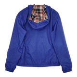 FRED PERRY リバーシブルフーデットジャケット ブルゾン ネイビー レッド ホワイト レディース フレッドペリー【中古】5-0712M∞
