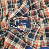 FRED PERRY リバーシブルフーデットジャケット ブルゾン ネイビー レッド ホワイト レディース フレッドペリー【中古】5-0712M∞