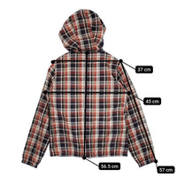FRED PERRY リバーシブルフーデットジャケット ブルゾン ネイビー レッド ホワイト レディース フレッドペリー【中古】5-0712M∞