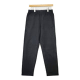 MHL. COTTON WOOL DRILL テーパード 595-8240504 イージー パンツ ブラック レディース エムエイチエル【中古】5-1002T∞