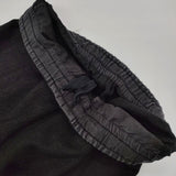 MHL. COTTON WOOL DRILL テーパード 595-8240504 イージー パンツ ブラック レディース エムエイチエル【中古】5-1002T∞