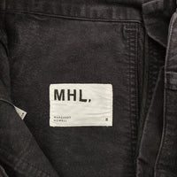 MHL. IRREGULAR COTTON CANVAS 595-1243502 パンツ 21AW チャコールグレー レディース エムエイチエル【中古】5-0712G∞