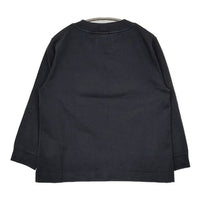 MHL. 595-7169504 MATT COTTON JERSEY 長袖Ｔシャツ カットソー ロンＴ ブラック レディース エムエイチエル【中古】5-0712M∞