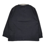 MHL. 595-7169504 MATT COTTON JERSEY 長袖Ｔシャツ カットソー ロンＴ ブラック レディース エムエイチエル【中古】5-0712M∞