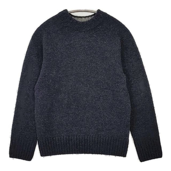 MHL. SHETLAND SOFT WOOL 595-6263506 セーター ニット ネイビー レディース エムエイチエル【中古】5-1002T∞