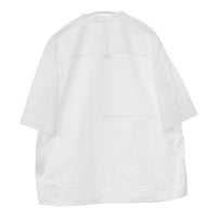 MHL. コットンリネンバンドカラー 595-9152507 プルオーバー ブラウス シャツ ホワイト レディース エムエイチエル【中古】5-0726S∞