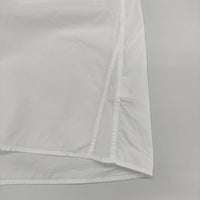 MHL. コットンリネンバンドカラー 595-9152507 プルオーバー ブラウス シャツ ホワイト レディース エムエイチエル【中古】5-0726S∞