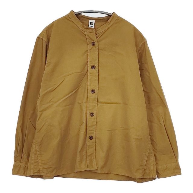 MHL.◆長袖シャツ/2/コットン/WHT/595-2253502 MHL.(エムエイチエル) / 長袖シャツ/2/コットン/WHT/595-2253502