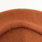 MHL. 595-5278502 ウール 帽子 ベレー帽 オレンジ レディース エムエイチエル【中古】5-1021T◎