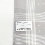 MHL. PRINTED SCARF 595-7178500 ドット チェック スカーフ グレー ホワイト レディース エムエイチエル【中古】5-0918G◎