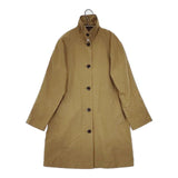 MHL. 595-7210503 WASHED COTTON POPLIN ステンカラーコート キャメル レディース エムエイチエル【中古】5-0712M∞
