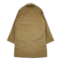 MHL. 595-7210503 WASHED COTTON POPLIN ステンカラーコート キャメル レディース エムエイチエル【中古】5-0712M∞