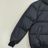 FRED PERRY 中綿 ブルゾン テープライン サイズ8 ダウンジャケット ネイビー レディース フレッドペリー【中古】5-1012A◆
