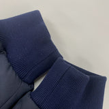 FRED PERRY 中綿 ブルゾン テープライン サイズ8 ダウンジャケット ネイビー レディース フレッドペリー【中古】5-1012A◆