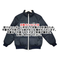 FRED PERRY 中綿 ブルゾン テープライン サイズ8 ダウンジャケット ネイビー レディース フレッドペリー【中古】5-1012A◆