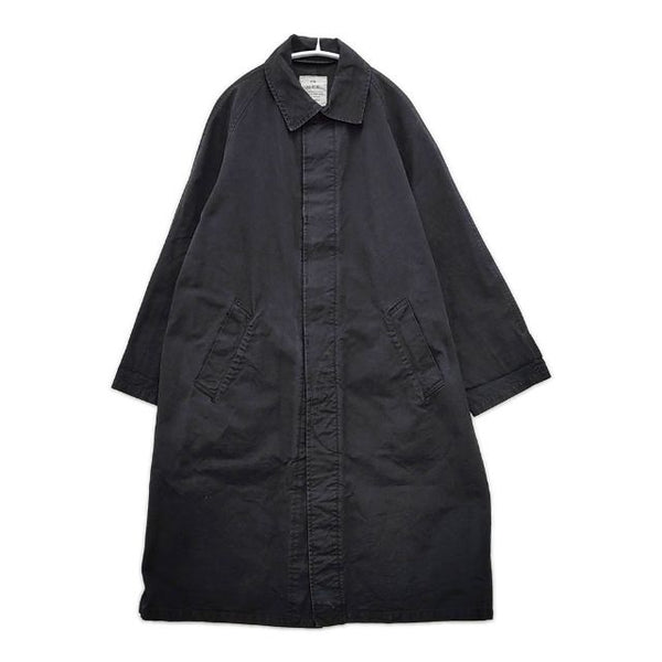 HARROW TOWN STORES バルマカーンコート 44  HTS コットン コート ブラック レディース ハロウタウンストアズ【中古】5-0712M∞