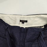 R&D.M.Co- コットンリネン デニム ベルト付き S スカート ネイビー レディース オールドマンズテーラー【中古】5-0724M∞