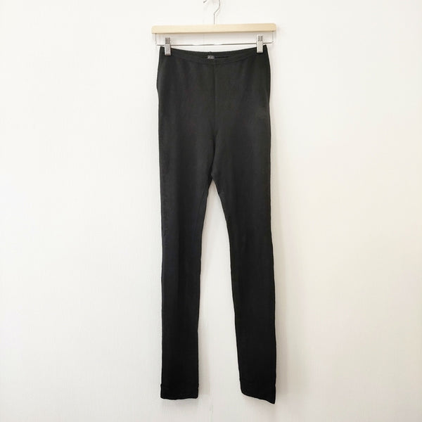 R&D.M.Co- リネン レギンス ブラック レディース オールドマンズテーラー【中古】5-0726M◎