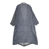 R&D.M.Co- リネン ローブ 羽織 コート ブルー レディース オールドマンズテーラー【中古】5-0701M△