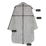 not PERFECT LINEN ノットパーフェクトリネン リトアニアリネン 東欧 チェック プルオーバー ワンピース ホワイト ブラック レディース【中古】5-0730M∞