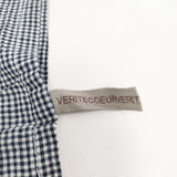 veritecoeur ギンガムチェック ショール 大判 ストール ブラック ホワイト レディース ヴェリテクール【中古】5-0726G◎