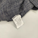 veritecoeur VC-431 ギャザー コットンチュニック ブラウス シャツ ブルー レディース ヴェリテクール【中古】5-0724M∞