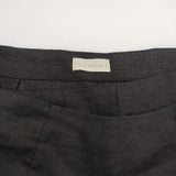 fog linen work リトアニア製 リネン ラップ 巻き スカート ブラック レディース フォグリネンワーク【中古】5-0730M∞