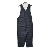 not PERFECT LINEN ノットパーフェクトリネン リトアニア製 リネン オーバーオール オールインワン サロペット ネイビー レディース【中古】5-0714M∞
