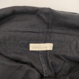 not PERFECT LINEN ノットパーフェクトリネン リトアニア製 リネン オーバーオール オールインワン サロペット ネイビー レディース【中古】5-0714M∞