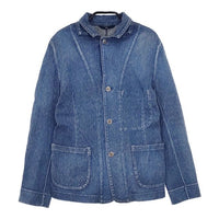 45R/45rpm インディゴカルゼストレッチジャケット 加工 定価55000円 ジャケット ブルー レディース フォーティーファイブアールピーエム【中古】5-0724M∞