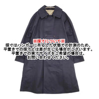 45R/45rpm ウェザーピーチコート 定価70400円 サイズ2 トレンチコート ネイビー レディース フォーティーファイブアールピーエム【中古】5-0912M♪