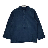 45R/45rpm インディゴカノコポロシャツ 定価16500円 ポロシャツ ネイビー レディース フォーティーファイブアールピーエム【中古】5-0730M∞