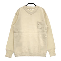 45R/45rpm 81080023 度詰USモーの908Vネック 定価30800円 セーター ニット アイボリー レディース フォーティーファイブアールピーエム【中古】5-0801T△