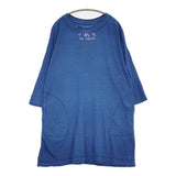 45R/45rpm でこぼこ天竺のスウェットチュニック 定価31900円 インディゴ ブルー レディース フォーティーファイブアールピーエム【中古】5-0613M♪