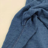 45R/45rpm でこぼこ天竺のスウェットチュニック 定価31900円 インディゴ ブルー レディース フォーティーファイブアールピーエム【中古】5-0613M♪