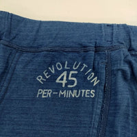 45R/45rpm でこぼこ天竺のスウェットパンツ 定価29700円 インディゴ イージー パンツ ネイビー レディース フォーティーファイブアールピーエム【中古】5-0730M∞