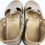 AURORA SHOES WEST INDIAN 7C ウエストインディアン Tストラップ シューズ・靴 ブラウン レディース オーロラシューズ【中古】5-0908G◎