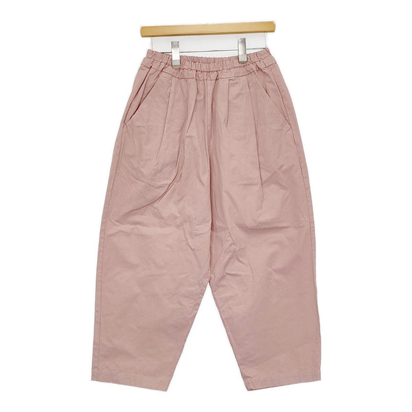 くらすこと 日常生活着オーガニックパンツ M 定価17380円 K995-22052 イージーパンツ ピンクベージュ レディース くらすこと【中古】5-0531M♪